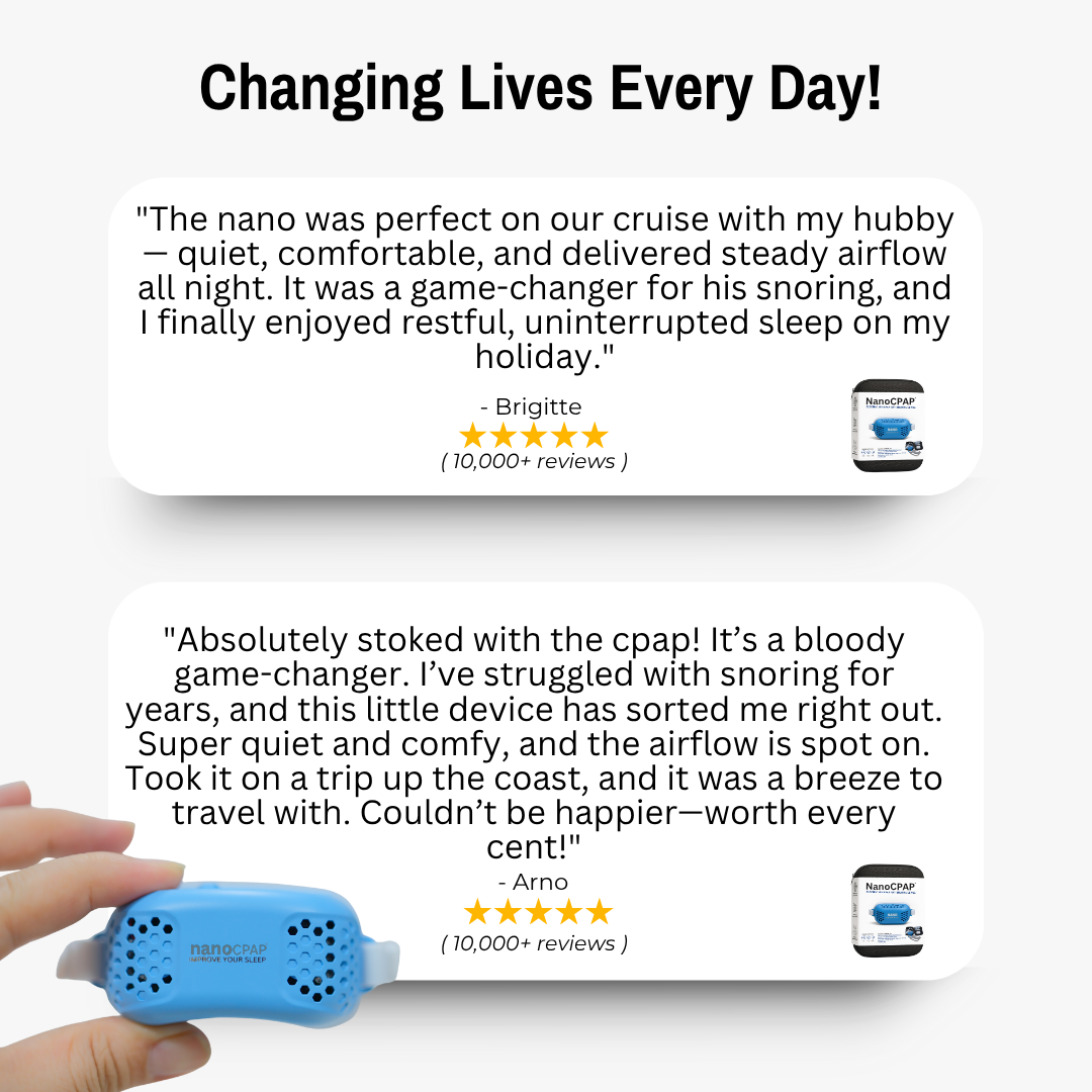 Nano Electric Anti-Snoring Device