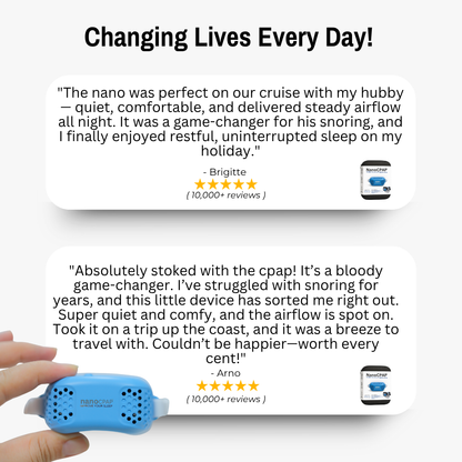 NanoCPAP Electric Anti-Snoring Device